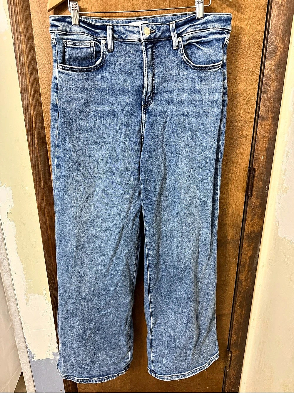 LC Lauren Conrad Women’s 14 Wide Leg Jeans in Blue